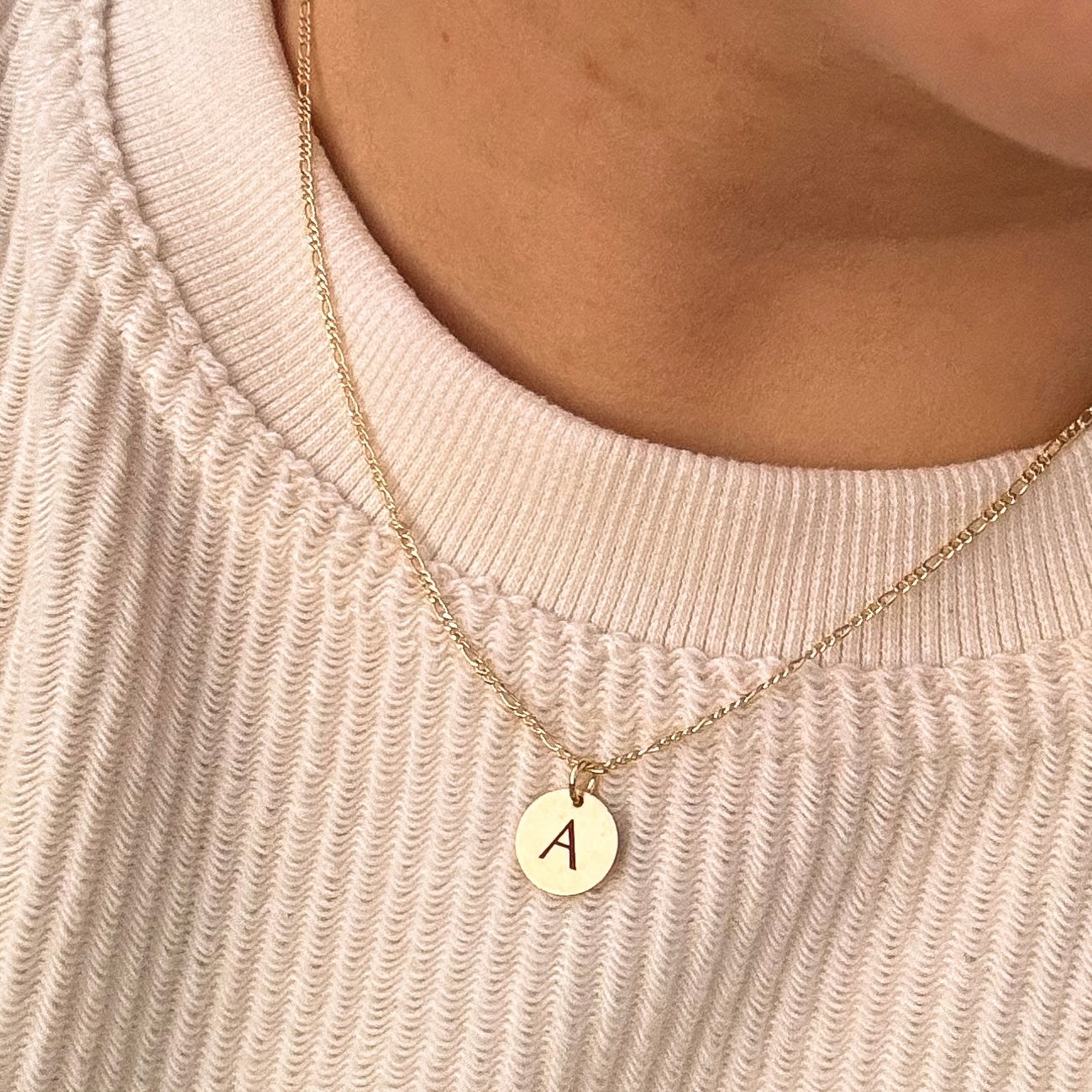 Gold Filled Initial Necklaces (Ready to Ship)