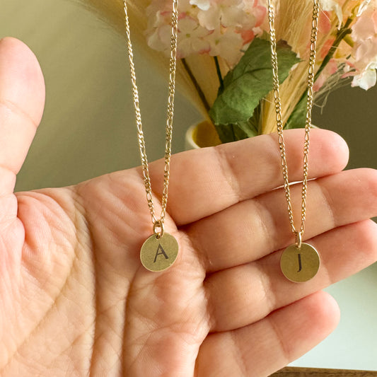 Gold Filled Initial Necklaces (Ready to Ship)