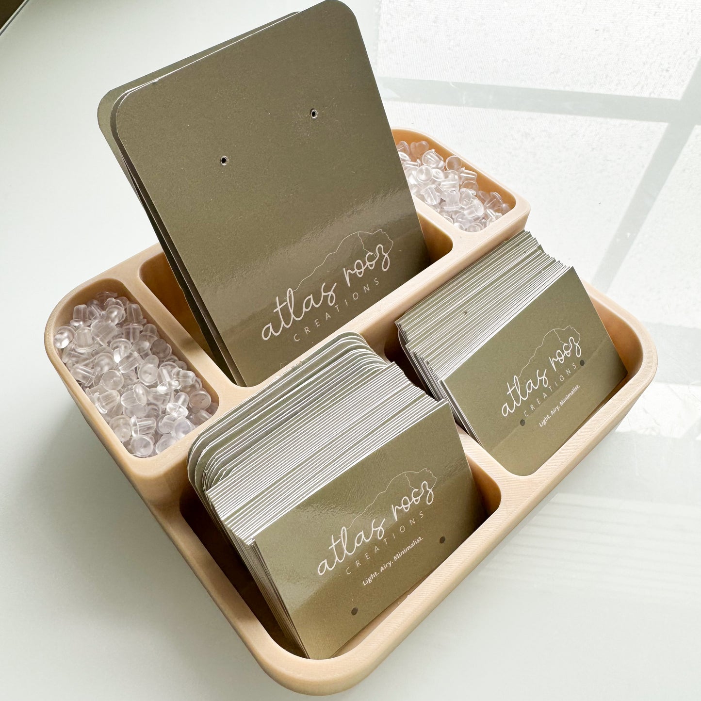 Earring Card and Back Organizer